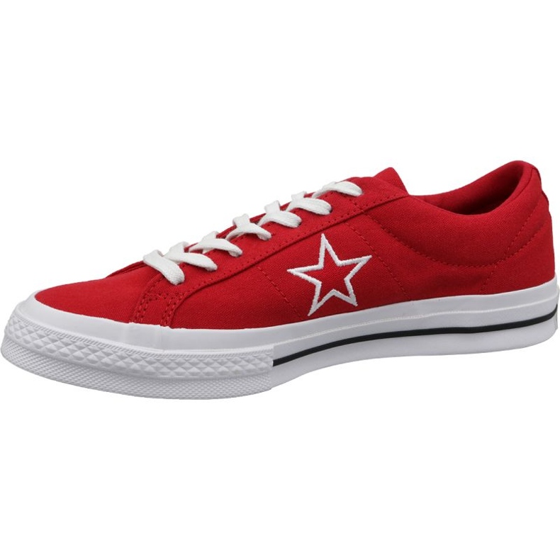 Converse One Star Ox M 163378C röda skor 1