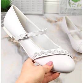 American Club 45/23 vita ballerinor med zirkoner 1