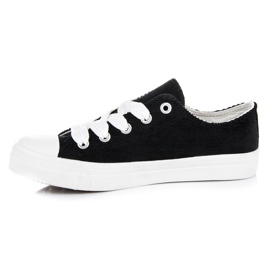 Ideal Shoes Manchester sneakers svart 1