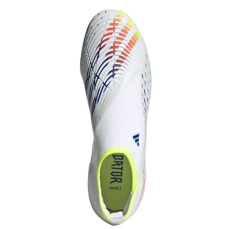 Adidas Predator Edge.3 Ll Fg M GW0999 fotbollsskor vit 2