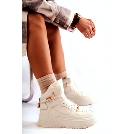 FB2 Damisolerade högsportskor Beige Lexa 5