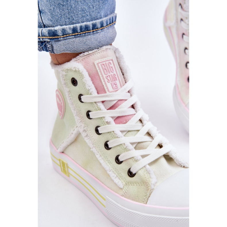 Höga sneakers för kvinnor Big Star LL274177 Flerfärgad mångfärgad 1