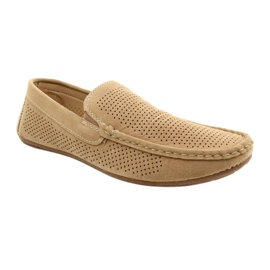 NEWS Beige loafers för män 1