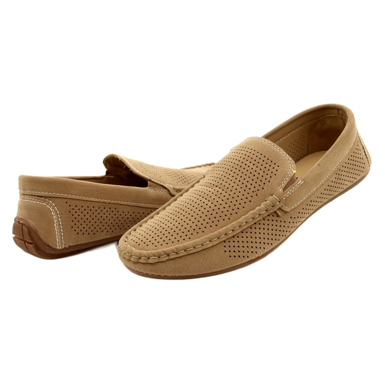 NEWS Beige loafers för män 4