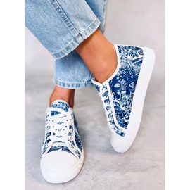 BM Evert Blue sneakers för kvinnor blå 2