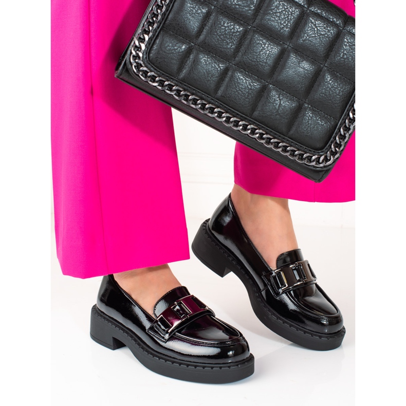 W. Potocki Potocki dam loafers svart 2