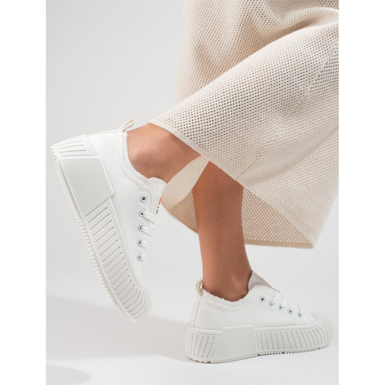 Seastar Shelovet låga sneakers för kvinnor vita 2