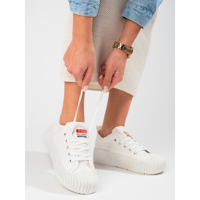 Seastar Shelovet låga sneakers för kvinnor vita 1