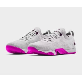 Under Armour Tribase Reign 3 Damskor 3023699-100 grå 1