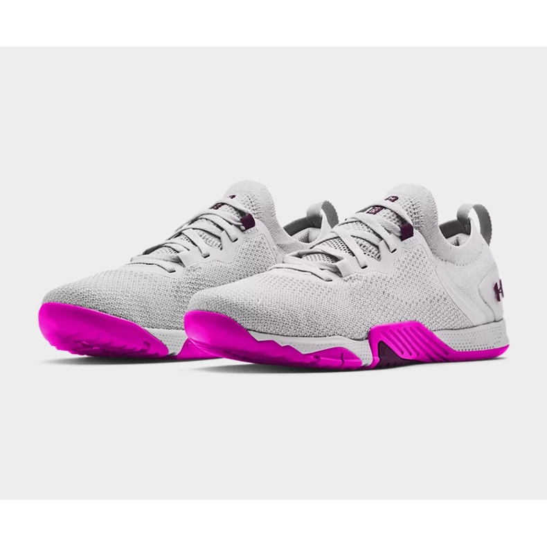 Under Armour Tribase Reign 3 Damskor 3023699-100 grå 1