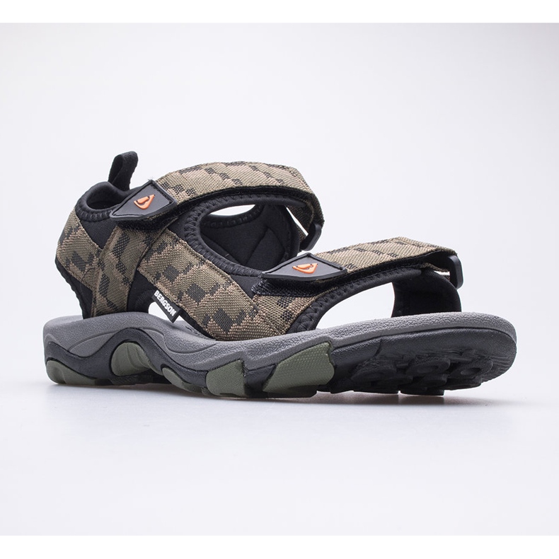 Vandringssandaler för män BERGSON Benue Vandring BRG00127 oliv grön 1