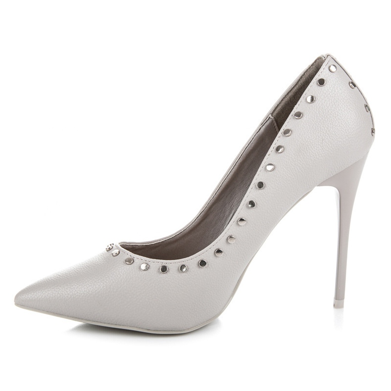 Vices New Collection Pins med strass grå 1