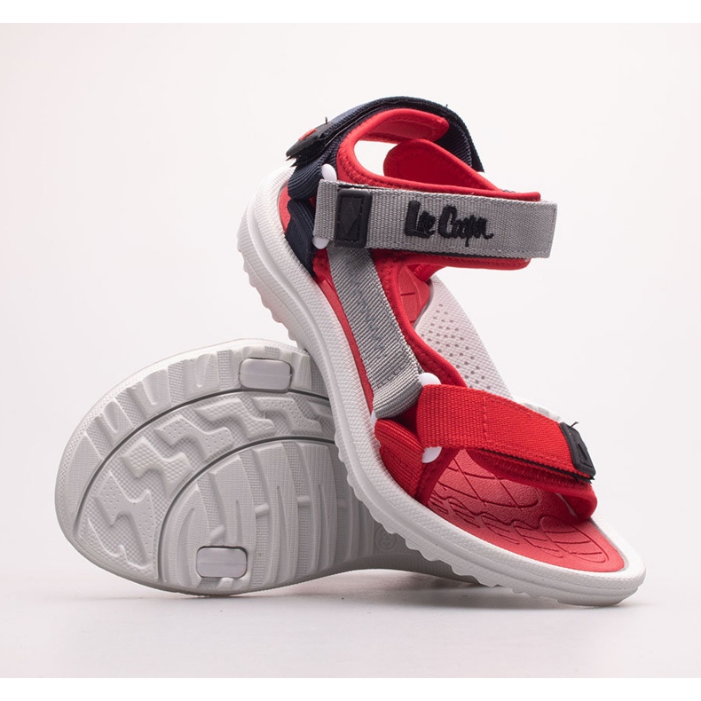 Lee Cooper LCW-22-34-0957K barnsandaler röd 1