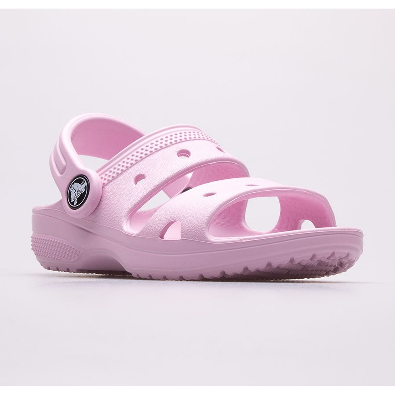 Crocs Classic Kids Sandal T 207537-6GD rosa 1