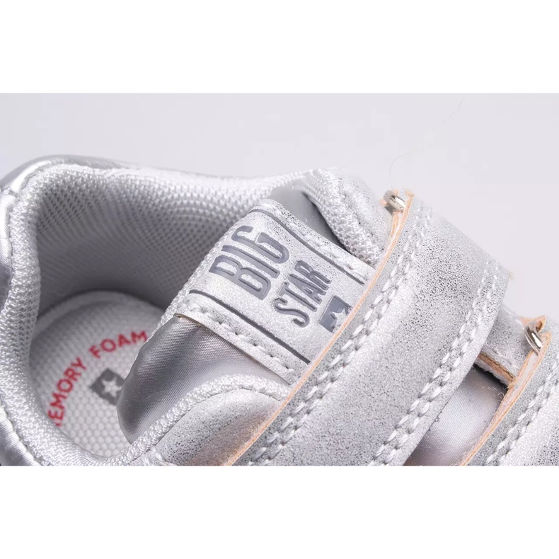 Big Star barnskor KK374179 silver- grå 1