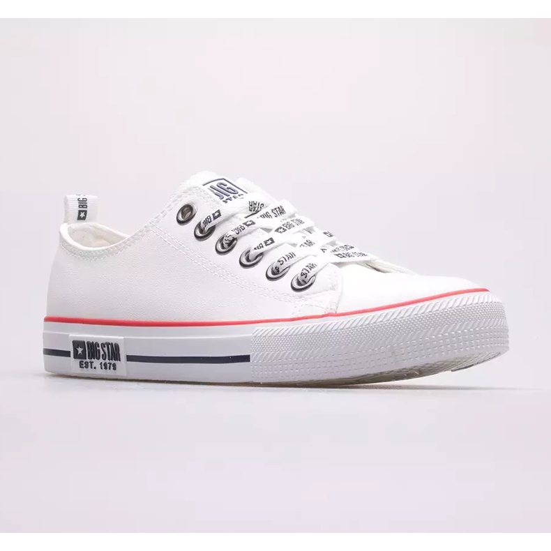 Big Star herrsneakers KK174046 vit 1