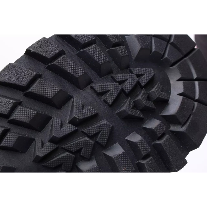 BERGSON Kadam Low Stx vandringsskor för män svart röd 2