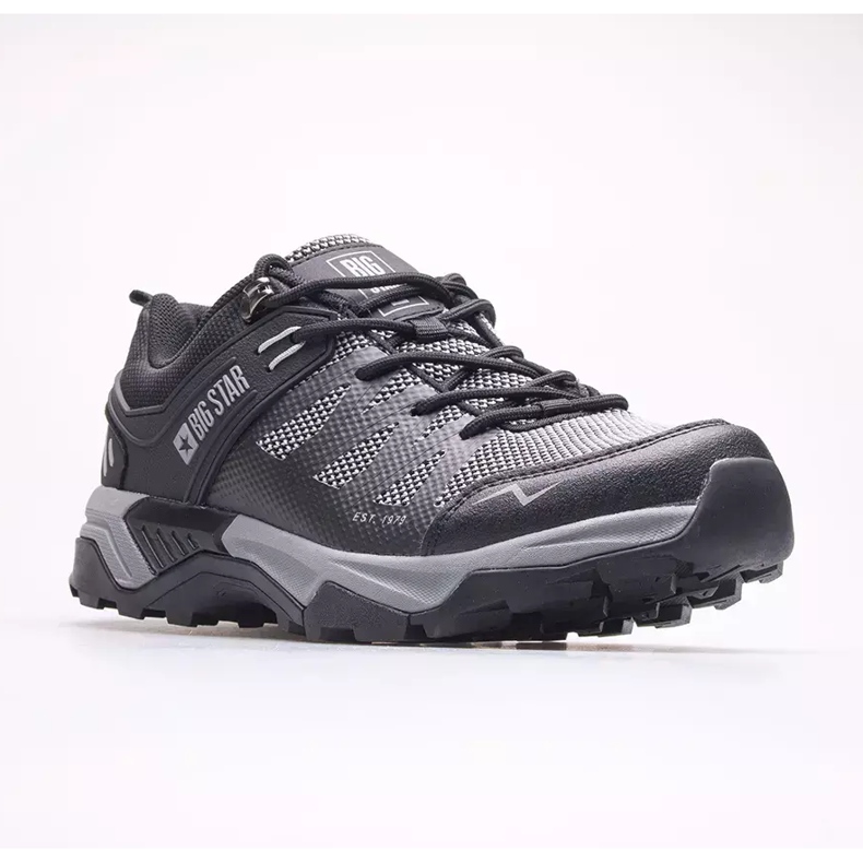 Big Star herrskor KK174105 svart grå 1