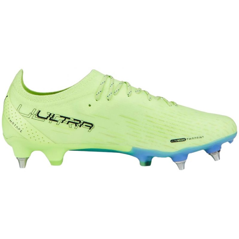 Puma Ultra Ultimate MxSG M 106895 01 fotbollsskor grön grön 1
