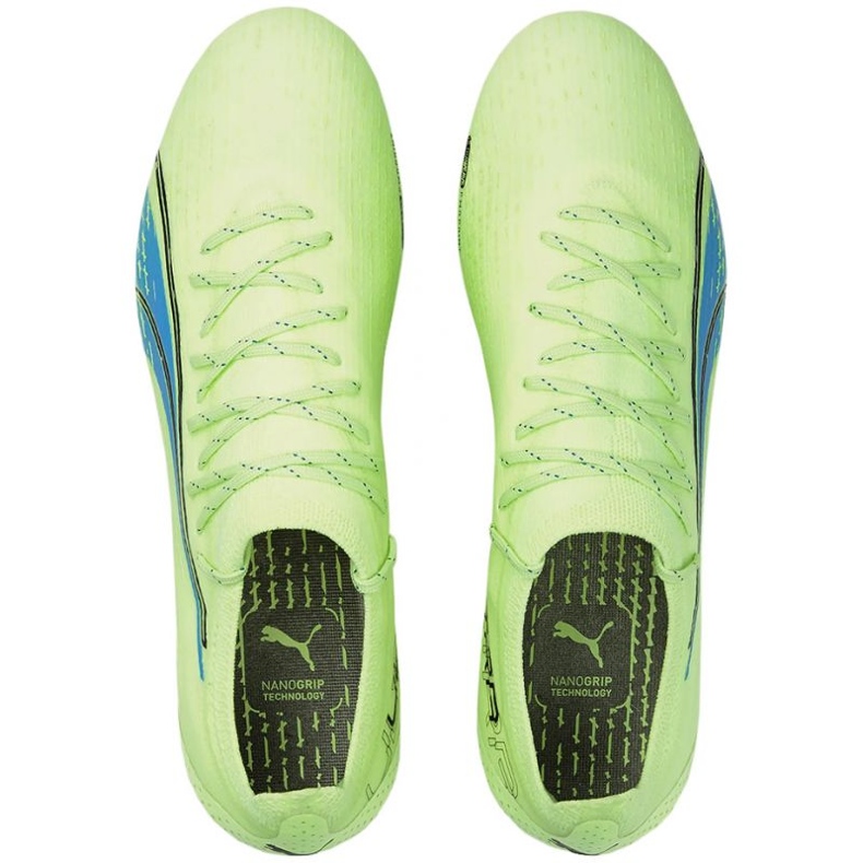 Puma Ultra Ultimate FG/AG M 106868 01 fotbollsskor grön grön 2