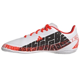 Adidas X Speedportal.4 Messi In Jr GW8400 fotbollsskor vit vit 1