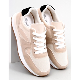 BM Hansell Beige Sneakers för kvinnor 2