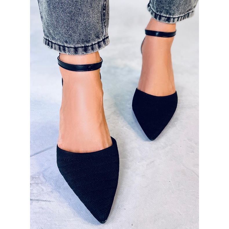 Seastar Klackade pumps med Rossi Black belt svart 2