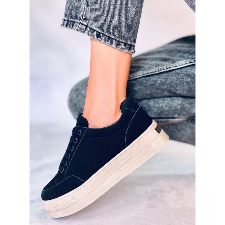 BM Rhonda Black platåsneakers svart 2