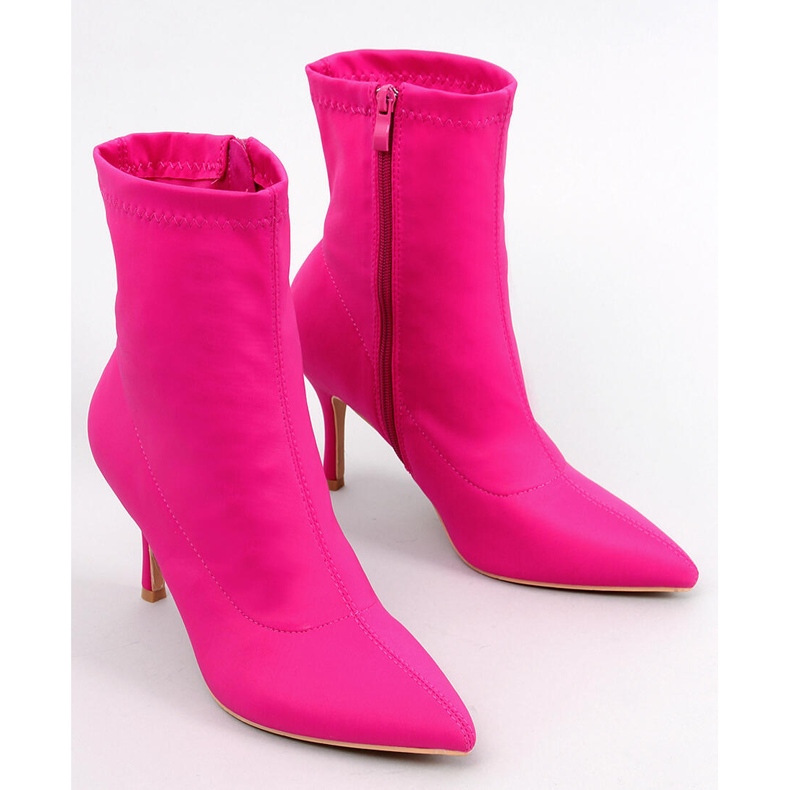 BM Smidiga ankelboots från Mallory Fuchsia rosa 1