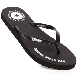Svarta flip flops Big Star LL274800 1