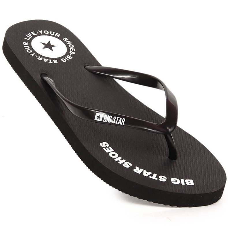 Svarta flip flops Big Star LL274800 1