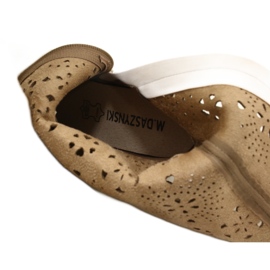 M.Daszyński OpenWork kvinnors mocka beige stövlar 6