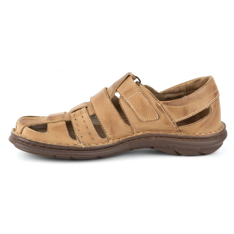 Mario Pala Sandaler för män 467 Beige 1