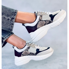 BM Maud Beige Sneakers för dam 1