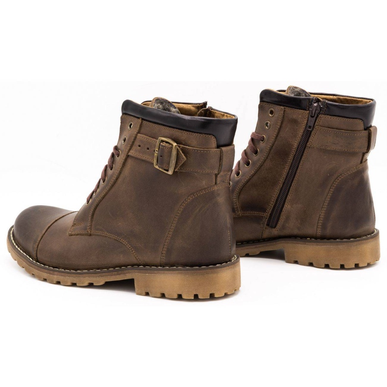 Olivier Mäns läderisolerade skor 910mp brun 4