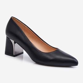 PS1 Eleganta Pumps På En Klack Svart Emma 2