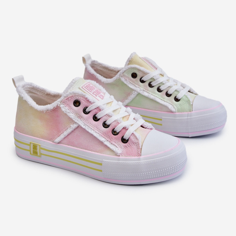 Låga sneakers för kvinnor Big Star LL274174 Flerfärgad mångfärgad 2