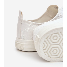 Big Star Broderade Sneakers för kvinnor LL274223 Vit 1