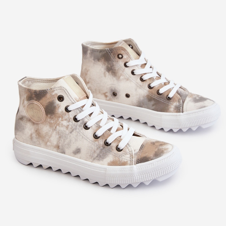 Damsneakers Big Star LL274047 Vit-Grön 1