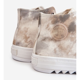 Damsneakers Big Star LL274047 Vit-Grön 2