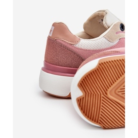 Sportskor dam Sneakers Big Star LL274438 Rosa-Vit 1