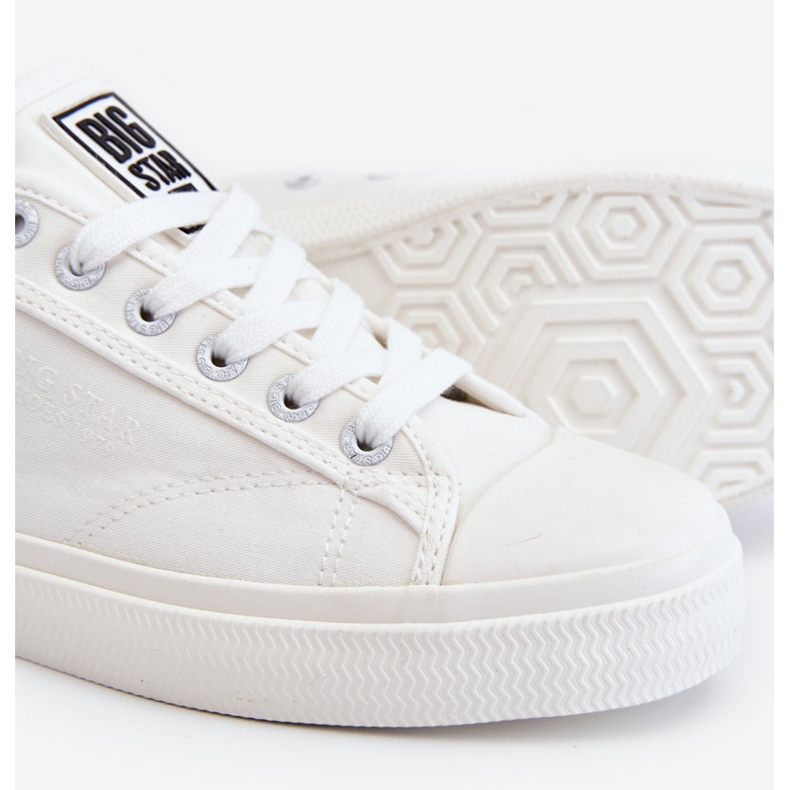 Klassiska låga sneakers Big Star LL274091 Vit 2