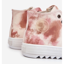Damsneakers Big Star LL274048 Beige-Rosa 2