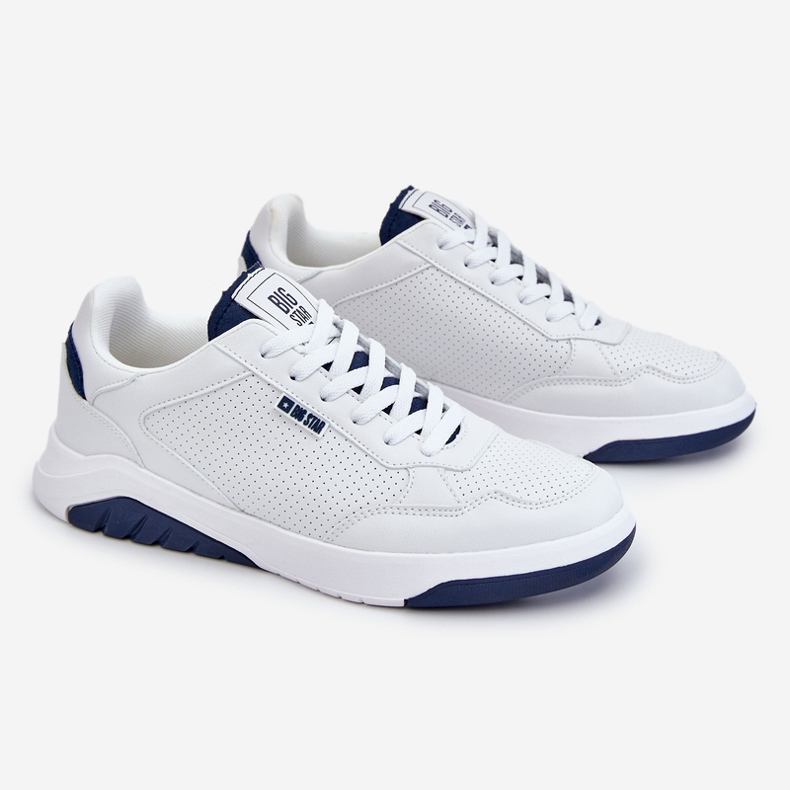 Herr Memory Foam Big Star Sportskor JJ174318 Vit 1