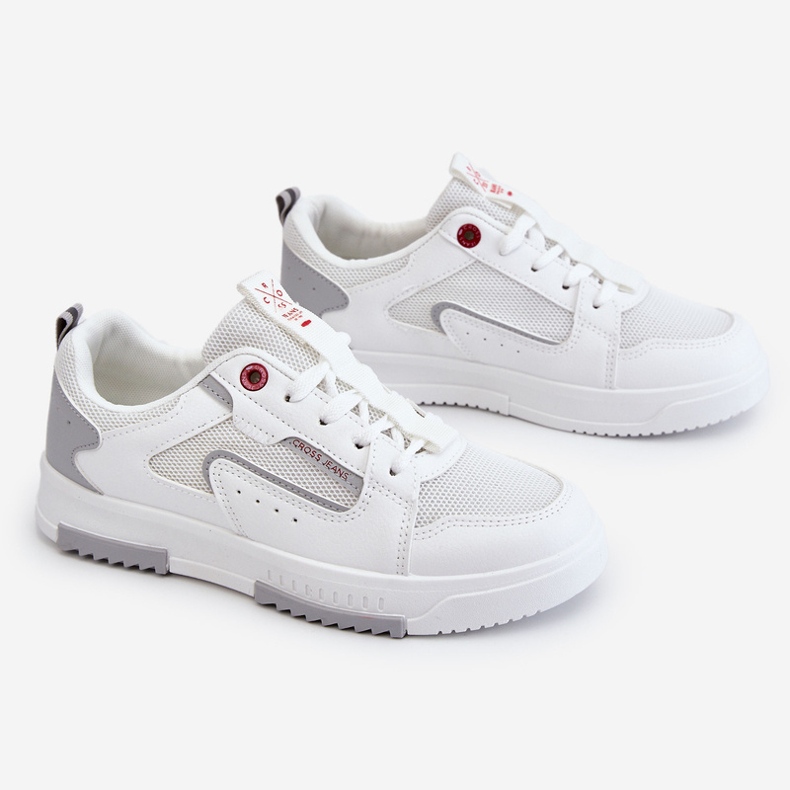 Cross Jeans för kvinnor Låga sneakers LL2R4011C Vit 1