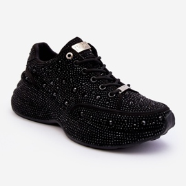 Platformsneakers dam GOE JJ2N4058 Svart 8