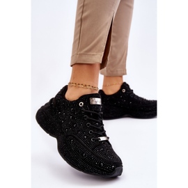 Platformsneakers dam GOE JJ2N4058 Svart 13
