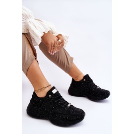 Platformsneakers dam GOE JJ2N4058 Svart 4
