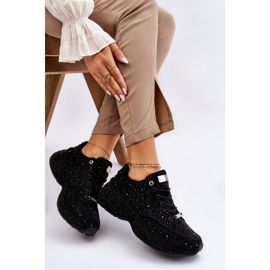 Platformsneakers dam GOE JJ2N4058 Svart 5