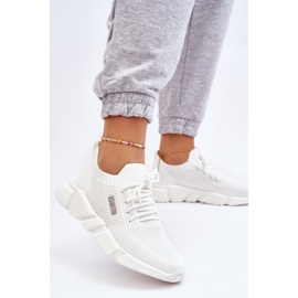 Lätt sneakers för damer Memory Foam System Big Star JJ274268 Vit 2